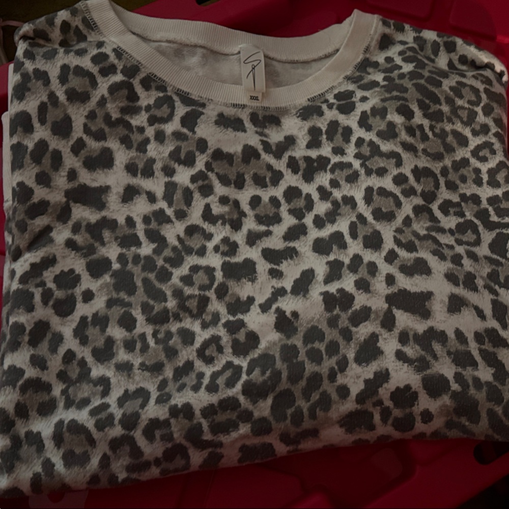 Leopard Print Sweater